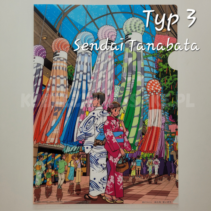 **Nowość* Seizo Watase | Folder Typu Clear File A4