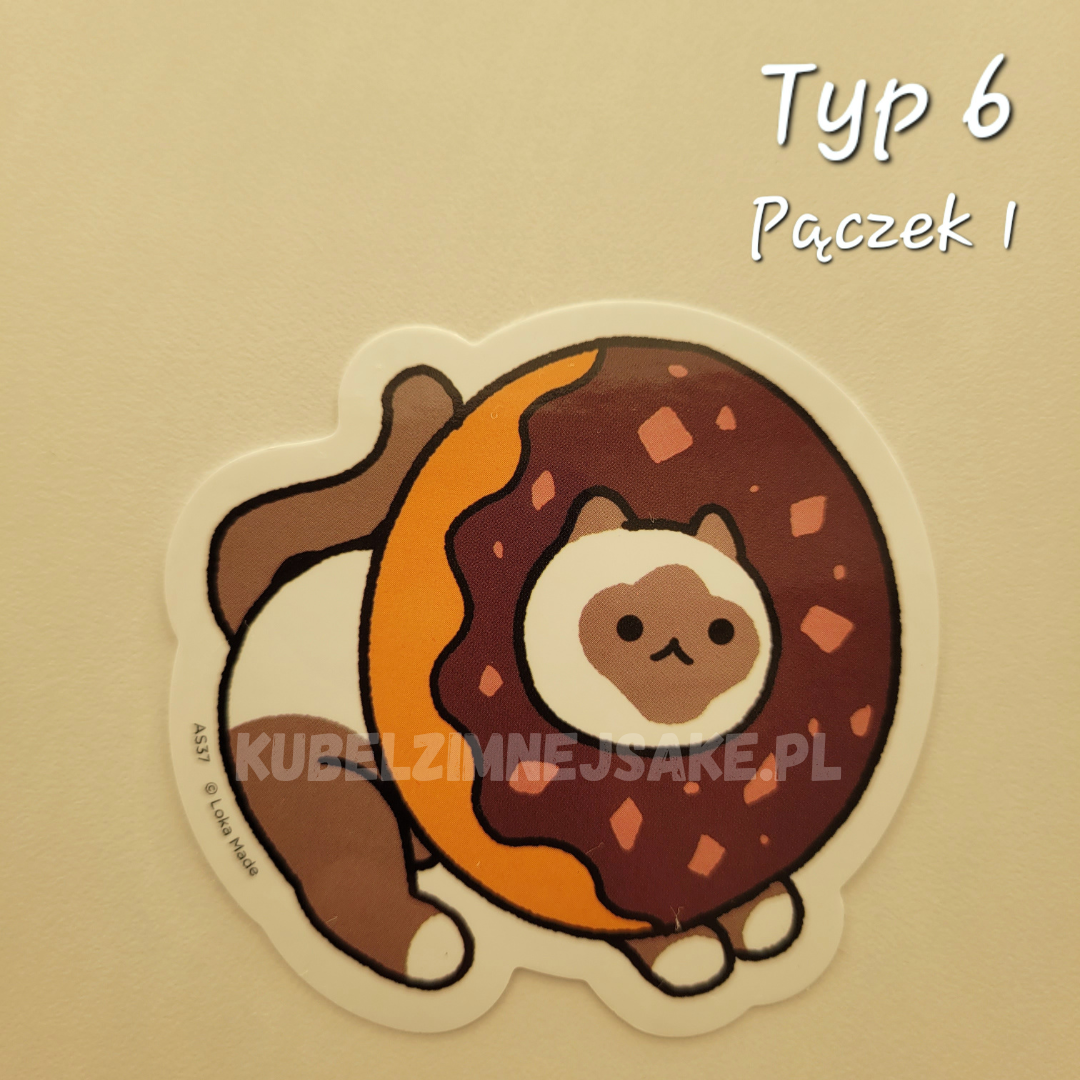 *Nowość* Naklejki Wodoodporne z Kotkami