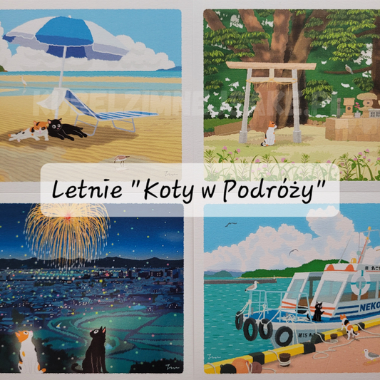 *Lato* | Pocztówki "Koty w Podróży"
