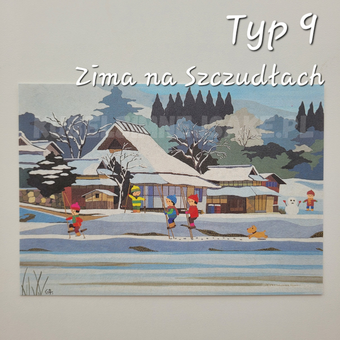 **Nowość* Pocztówki "Cztery Pory Zabaw"