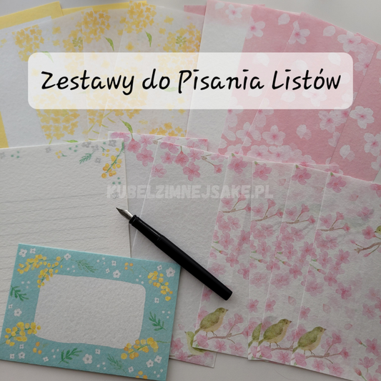 **Nowość* Japoński Papier do Pisania Listów
