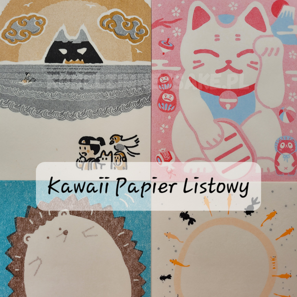**Nowość* Kawaii Papier Listowy z Japonii