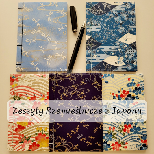 *Na Prezent* Zeszyt Handmade z Japonii | Pamiętnik | Kolekcjonowanie Pieczątek